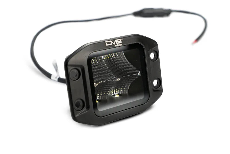DV8 Offroad Elite Series 3in Cube LED Light 40W Spot 3W LED - Installation View