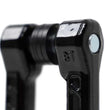 Load image into Gallery viewer, DV8 Offroad Elite Series D-Ring Shackles - Pair (Black) - Back View
