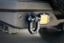 Load image into Gallery viewer, DV8 Offroad Elite Series D-Ring Shackles - Pair (Black) - Installation View