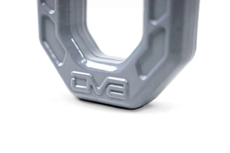 DV8 Offroad Elite Series D-Ring Shackles - Pair (Gray) - Installation View