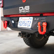 Load image into Gallery viewer, DV8 Offroad Elite Series D-Ring Shackles - Pair (Red) - Back View