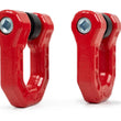 Load image into Gallery viewer, DV8 Offroad Elite Series D-Ring Shackles - Pair (Red) - Additional View 6