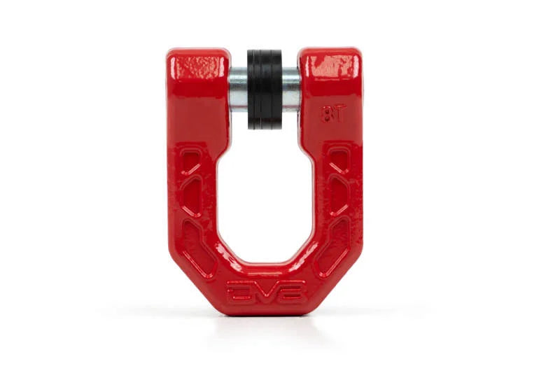 DV8 Offroad Elite Series D-Ring Shackles - Pair (Red) - Additional View 10