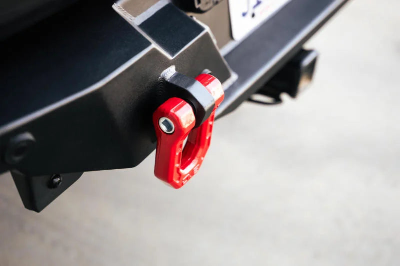 DV8 Offroad Elite Series D-Ring Shackles - Pair (Red) - Additional View 11
