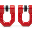 Load image into Gallery viewer, DV8 Offroad Elite Series D-Ring Shackles - Pair (Red) - Additional View 12