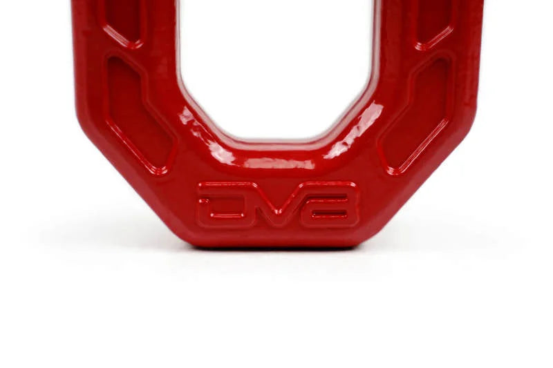 DV8 Offroad Elite Series D-Ring Shackles - Pair (Red) - Additional View 13