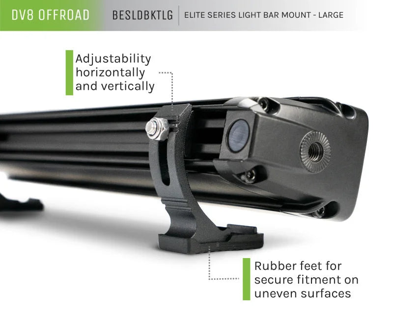 DV8 Offroad Elite Series Light Bar Mount - Large - Additional View 5