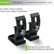 Load image into Gallery viewer, DV8 Offroad Elite Series Light Bar Mount - Large - Additional View 7