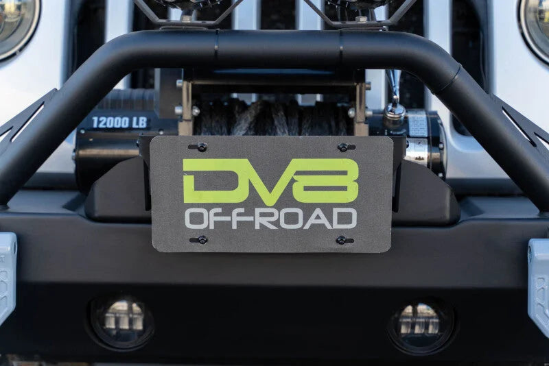 DV8 Offroad Fairlead Mounted Flip-Up License Plate Bracket - Additional View 10