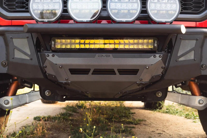 DV8 Offroad Ford 17-20 Ford F-150 Raptor Tube Front Bumper - Side View