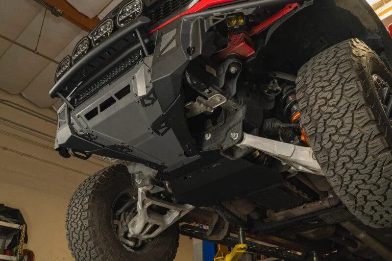 DV8 Offroad Ford 17-20 Ford F-150 Raptor Tube Front Bumper - Back View