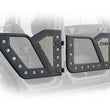 Load image into Gallery viewer, DV8 Offroad Jeep 18+ Wrangler JL / 20+ Gladiator JT Rear Rock Doors w/ Perforated Aluminum Mesh - Main Product View
