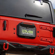 Load image into Gallery viewer, DV8 Offroad Jeep Wrangler (JL) Spare Tire Delete Kit fits Jeep Wrangler (JL) - Back View