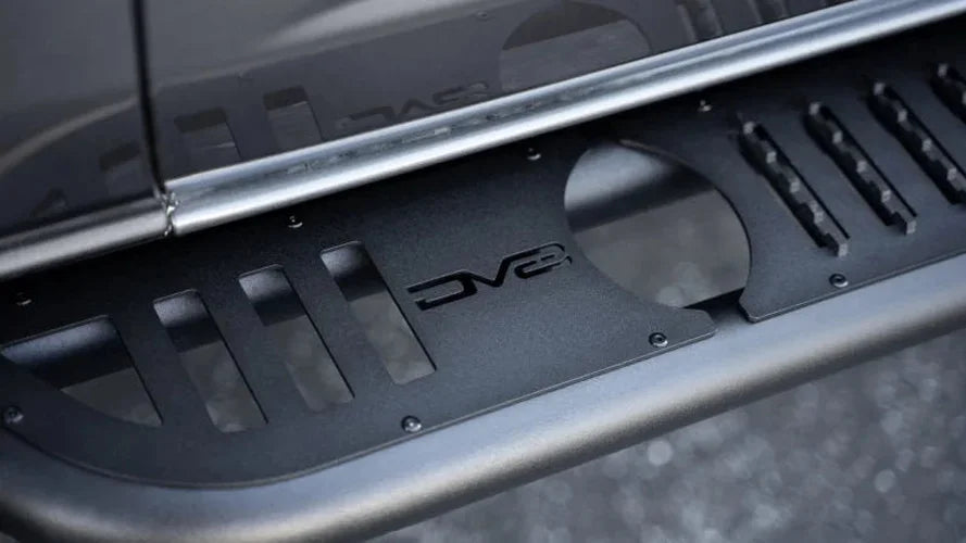 DV8 Offroad 21-23 Ford Bronco OE Plus 2-Door Side Steps - Back View