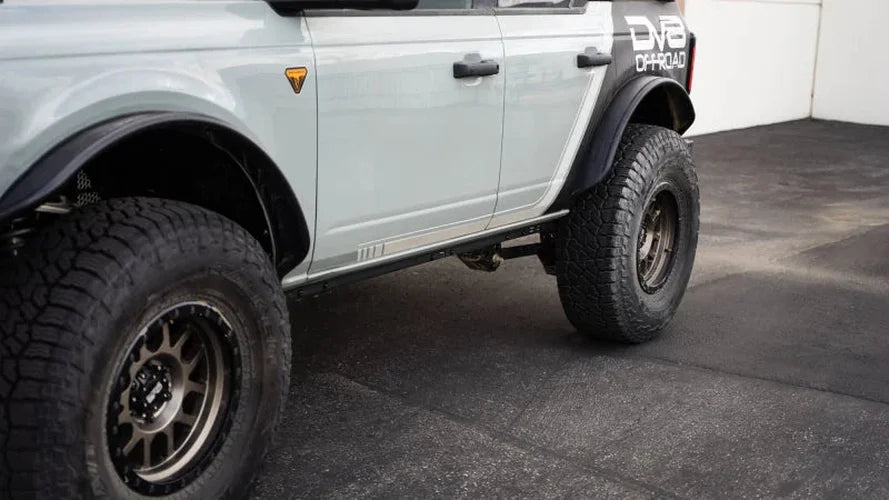 DV8 Offroad 21-23 Ford Bronco Pinch Weld Covers - Side View