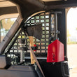 Load image into Gallery viewer, DV8 Offroad Quick Release Molle Panel Tool Mounts - Red - Side View