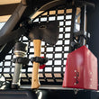 Load image into Gallery viewer, DV8 Offroad Quick Release Molle Panel Tool Mounts - Red - Back View