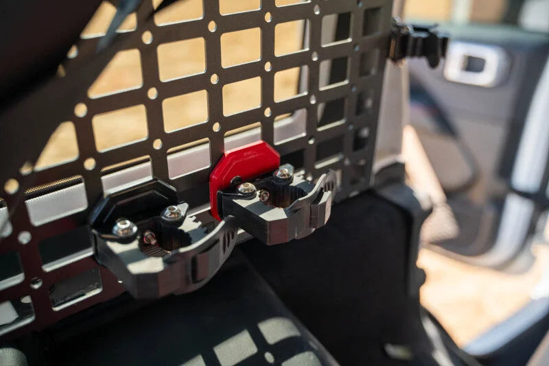 DV8 Offroad Quick Release Molle Panel Tool Mounts - Red - Additional View 13