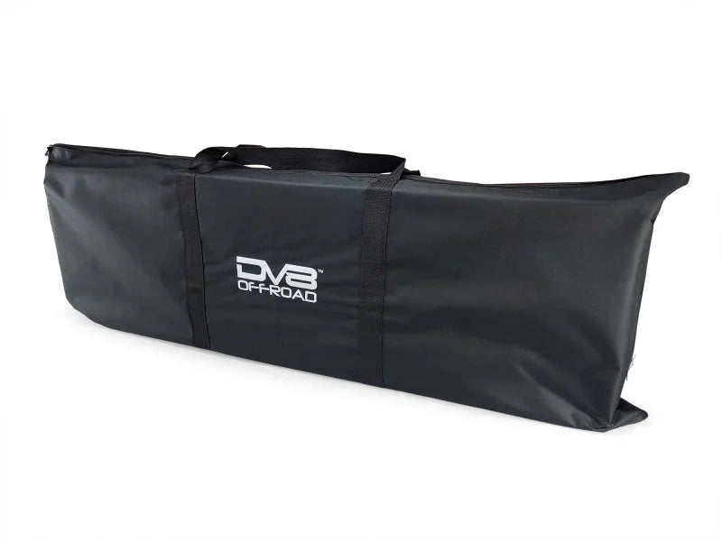 DV8 Offroad Recovery Traction Boards w/ Carry Bag - Black - Back View
