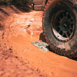 Load image into Gallery viewer, DV8 Offroad Recovery Traction Boards w/ Carry Bag - Olive - Side View