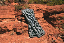 Load image into Gallery viewer, DV8 Offroad Recovery Traction Boards w/ Carry Bag - Olive - Back View
