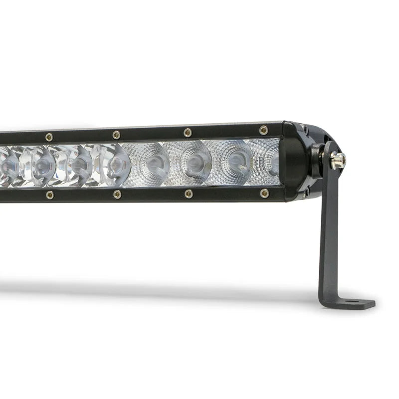 DV8 Offroad SL 8 Slim 20in Light Bar Slim 100W Spot 5W CREE LED - Black - Installation View