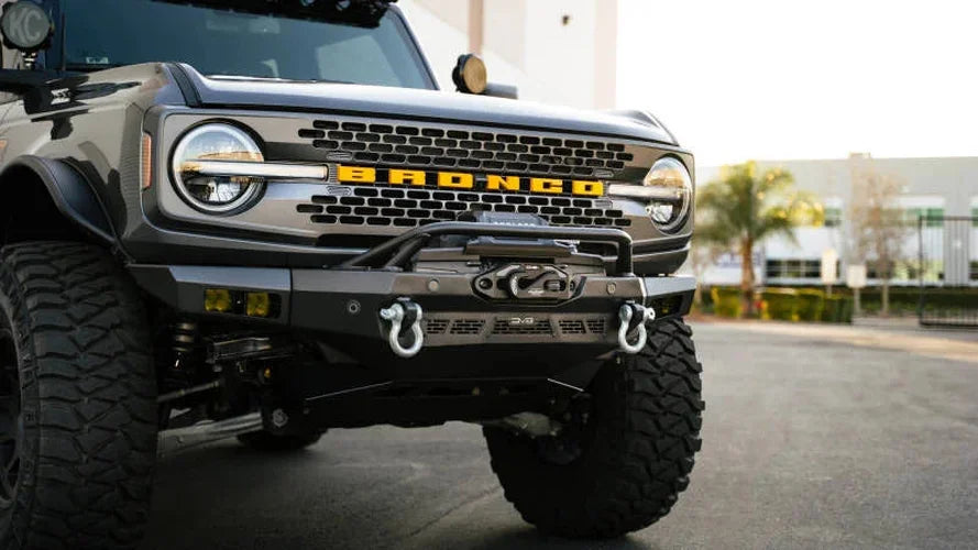 DV8 Offroad 21-23 Ford Bronco Spec Series Front Bumper - Additional View 7