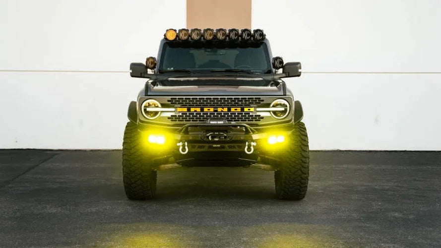 DV8 Offroad 21-23 Ford Bronco Spec Series Front Bumper - Additional View 15