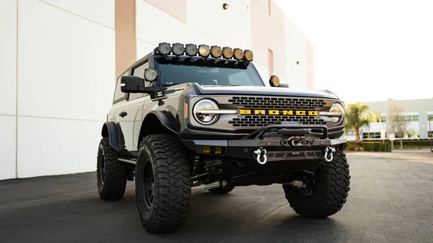 DV8 Offroad 21-23 Ford Bronco Spec Series Front Bumper - Additional View 16