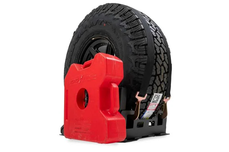 DV8 Offroad Truck Bed Universal Tire Carrier & Accessory Mount - Additional View 7