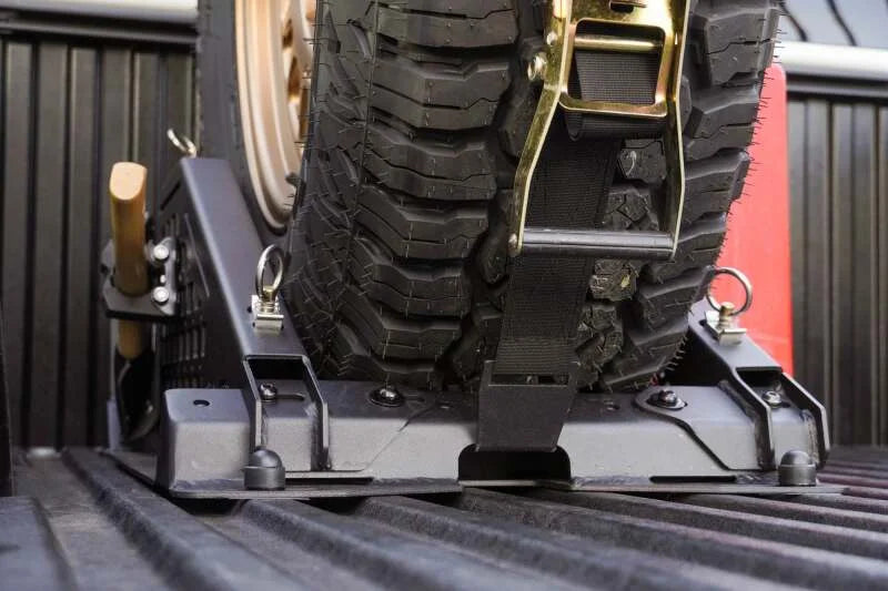 DV8 Offroad Truck Bed Universal Tire Carrier & Accessory Mount - Additional View 8
