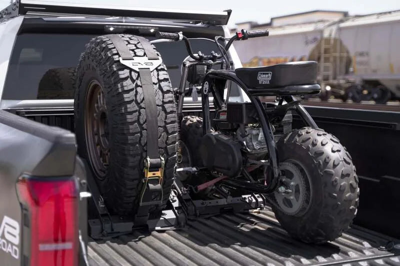 DV8 Offroad Truck Bed Universal Tire Carrier & Accessory Mount - Additional View 9