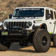 Load image into Gallery viewer, DV8 Offroad Universal Quick Release D-Ring License Plate Mount - Back View