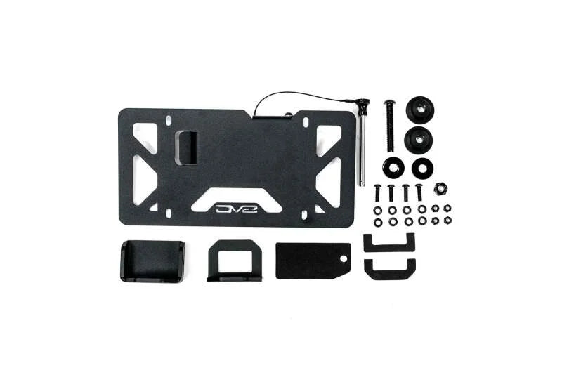 DV8 Offroad Universal Quick Release D-Ring License Plate Mount - Additional View 8