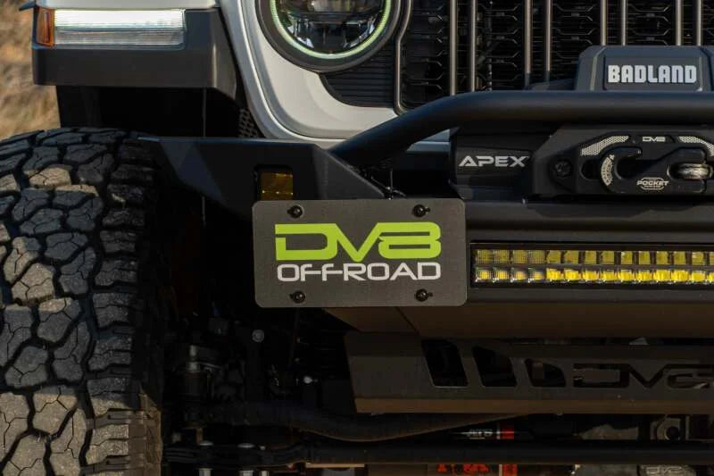 DV8 Offroad Universal Quick Release D-Ring License Plate Mount - Additional View 9
