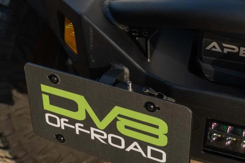 DV8 Offroad Universal Quick Release D-Ring License Plate Mount - Additional View 12