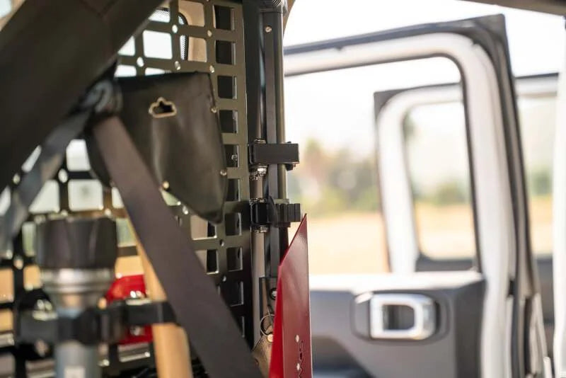 DV8 Offroad Universal Quick Release Tool Mounts - Pair - Side View