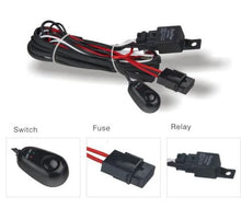 Load image into Gallery viewer, DV8 Offroad Wiring Harness w/ Relay &amp; Switch - Side View