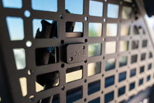 Load image into Gallery viewer, DV8 Quick Release Molle Panel Tool Mounts - Black - Back View