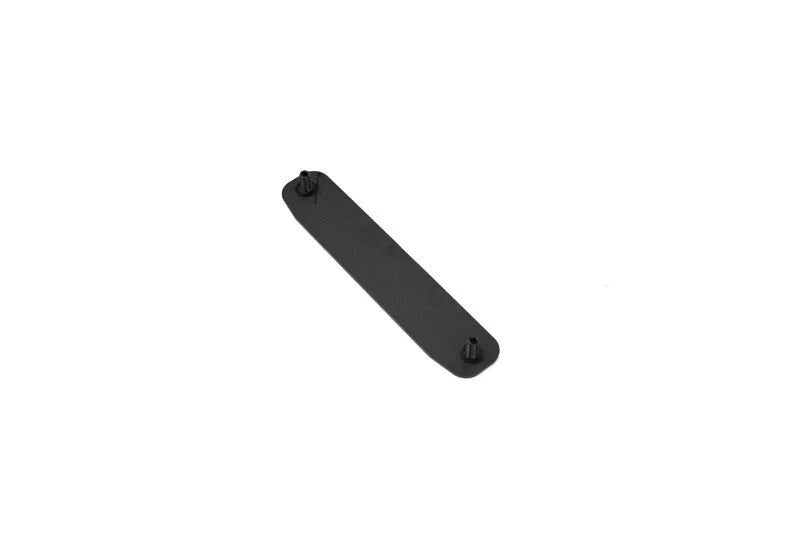 DV8 Winch Fairlead Cover Plate - Micro Texture Black - Installation View