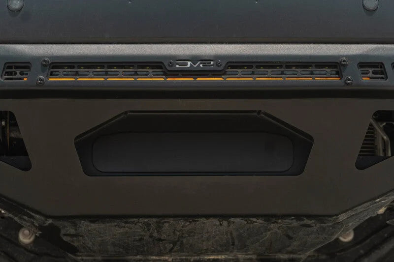 DV8 Winch Fairlead Cover Plate - Micro Texture Black - Additional View 15