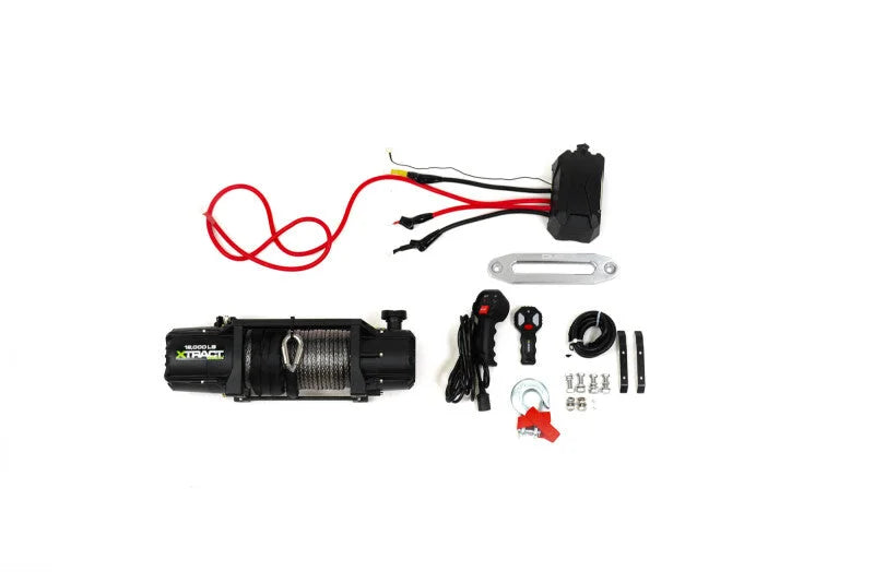 DV8 Xtract 12k Synthetic Rope Winch - Installation View