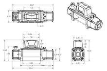 Load image into Gallery viewer, DV8 Xtract 12k Synthetic Rope Winch - Additional View 9