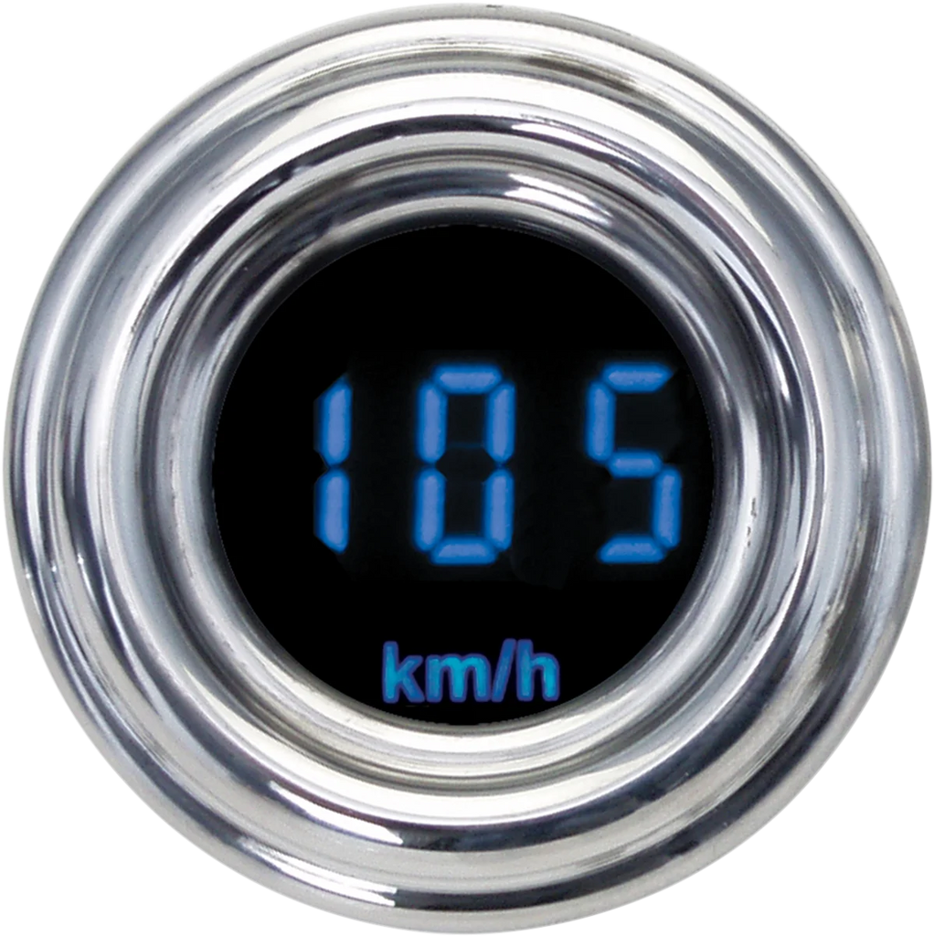 Dakota Digital 1-7/8" KPH 4000 Series Speedometer - Blue Display MCL-4014R - Main Product View