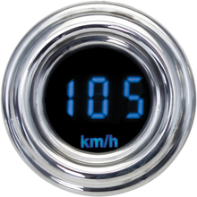 Load image into Gallery viewer, Dakota Digital 1-7/8" KPH 4000 Series Speedometer - Blue Display MCL-4014R - Main Product View