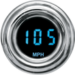 Load image into Gallery viewer, Dakota Digital 1-7/8" MPH 4000 Series Oil Temperature Gauge - Red Display MCL-4073R - Side View