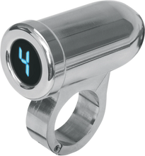 Load image into Gallery viewer, Dakota Digital 1" Auto Programming Gear Indicator - Black - Blue Display PGR-1100-K - Side View