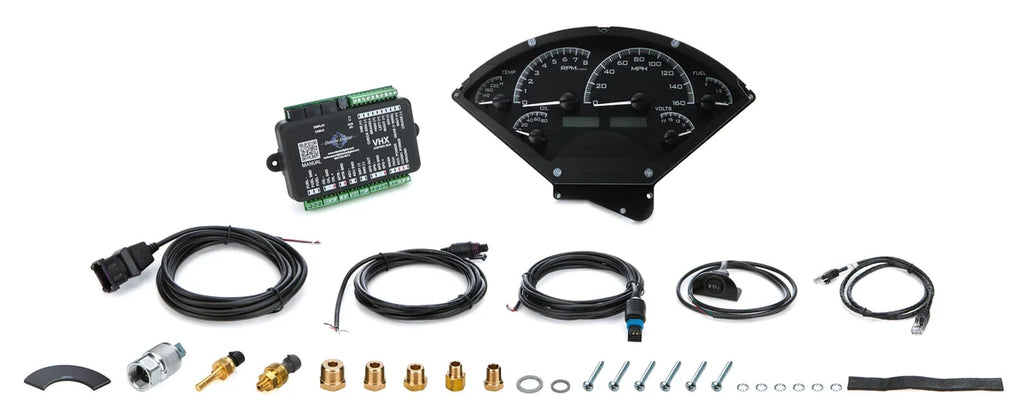 Dakota Digital 1955-56 Chevy Car VHX Instrument System VHX-55C-K-W