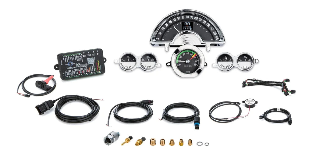 Dakota Digital 1958-62 Chevy Corvette RTX Instrument System RTX-58C-VET-X