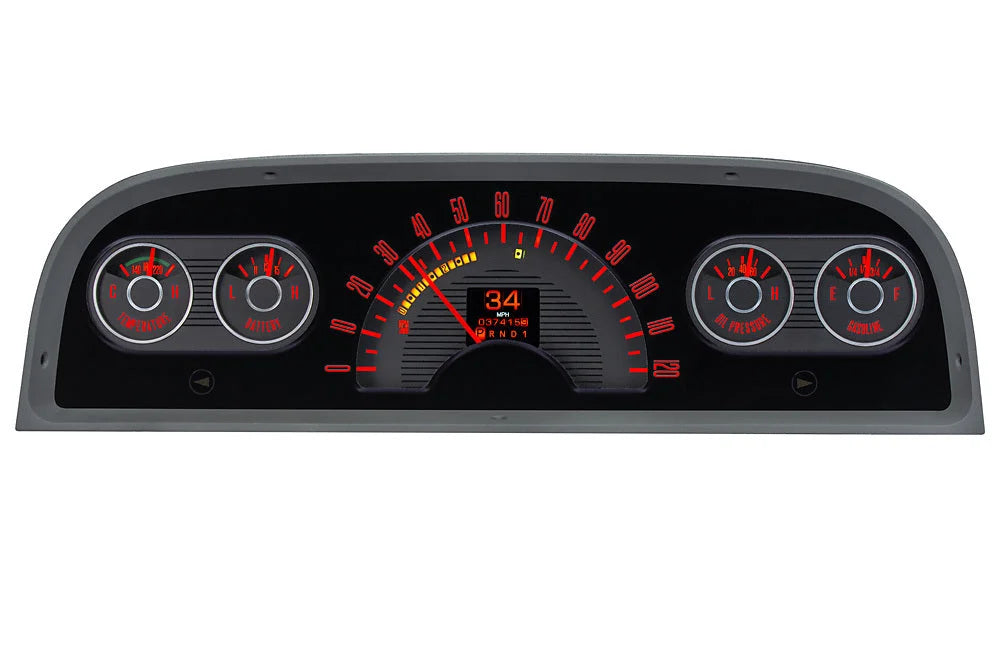 Dakota Digital 1960-63 Chevy Truck RTX Instrument System RTX-60C-PU-X